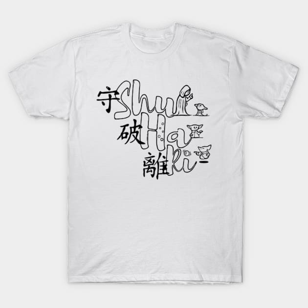 Shu Ha Ri. Version 5 T-Shirt by eSeaty